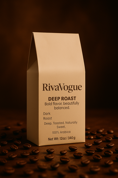 RivaVogue Deep Roast Coffee (Dark Roast)
